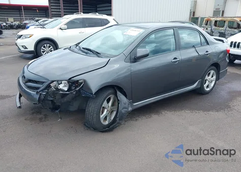 2011 Toyota Corolla S from USA, damaged, VIN 2T1BU4EE4BC705014
